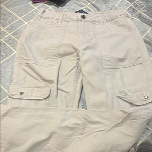 Aeropostale Beige Cargo Pants